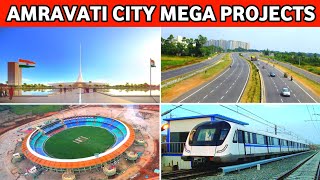 Amravati city mega projects  Amravati smart city  Amravati Andhra pradesh  Uni facts [upl. by Hada201]