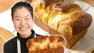 The Fluffiest Brioche Bread Recipe By June  Delish [upl. by Rorrys]