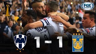 Monterrey  Tigres 11  GOLES  Final VUELTA  CONCACAF Liga de Campeones [upl. by Hibbert]