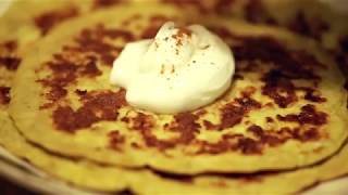 Recipe GlutenFree Banana Pancakes [upl. by Airdnaed]