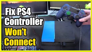 How to FIX PS4 Controller that Wont Connect Hard Reset Method [upl. by Atnom]