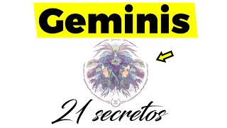 21 SECRETOS de la personalidad de GEMINIS [upl. by Borer46]