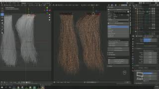 Blender  Hair Texture  Hairtool Baking  tutorial [upl. by Dempstor]