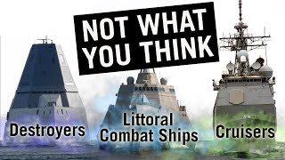 All Types of Warships Explained [upl. by Hardan]