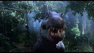 Jurassic Park 3  Spinosaurus destroys Plane scene and TRex vs Spinosaurus [upl. by Plusch]