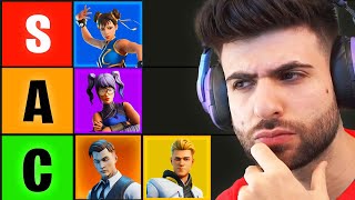 I Ranked EVERY Fortnite Skin Tier List [upl. by Ennoitna]