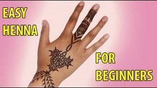 How to Apply Henna for Beginners [upl. by Nannek]