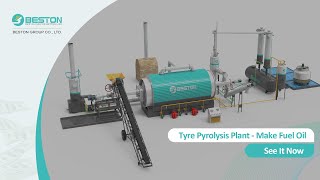 Tyre Pyrolysis Plant  Fuel Oil From Pyrolyzing [upl. by Idnahs]