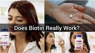 Biotin Hair Growth  Can Biotin Help Hair Grow Faster  My Experience  HeathVit Biotino Review [upl. by Repmek]