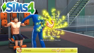 How To Max Fitness Skill Cheat Level Up Skills Cheats  The Sims 4 [upl. by Rider]