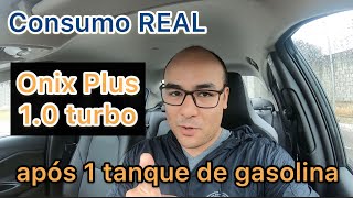 CONSUMO REAL DO ONIX PLUS 10 turbo Midnight quase 15kml  melhor que HB20S Virtus e Cronos [upl. by Airdnalahs]