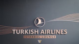 Turkish Airlines Istanbul Lounge [upl. by Mchugh792]