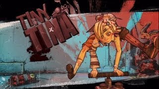 Borderlands 2  Meet Tiny Tina Gameplay Xbox 360 [upl. by Arette]