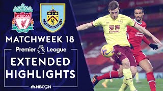 Liverpool v Burnley  PREMIER LEAGUE HIGHLIGHTS  1212021  NBC Sports [upl. by Ennaeel]