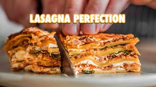 The Nearly Perfect Homemade Lasagna Guide [upl. by Neerol199]