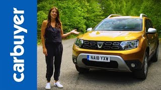 Dacia Duster SUV 2019 indepth review  Carbuyer [upl. by Anirehc963]