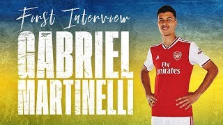 🇧🇷 Gabriel Martinellis first Arsenal interview [upl. by Pattin]