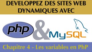 Tutoriel  Cours Complet PhP amp MySQL Chapitre 427  Les variables en PhP [upl. by Atirabrab]