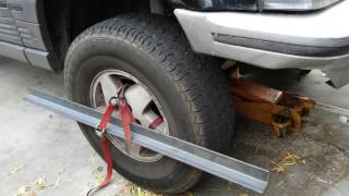 DIY JEEP toe in alignment HOW TO [upl. by Manup789]