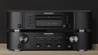 Marantz PM6007 amp and CD6007 player debuts to build on its predecessors success [upl. by Lyrak]