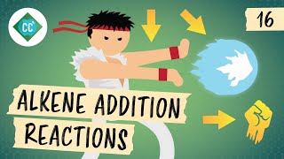 Alkene Addition Reactions Crash Course Organic Chemistry 16 [upl. by Janifer]