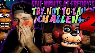 Vapor Reacts 179  FNAF SFM TRY NOT TO LAUGH CHALLENGE 2 Five Nights at Freddys REACTION [upl. by Hgielsel]