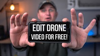 Editing Drone Footage for Beginners  The Free Way DJI Fly [upl. by Alban724]