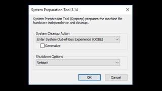 How to Run Sysprep Utility in Windows [upl. by Kcyred]