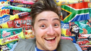 Americans Try South African Snacks [upl. by Nichol]