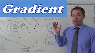 Geography mapwork gradient calculation [upl. by Cence]