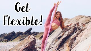 Do these 5 Stretches to get Flexible Stretch Band Stretches [upl. by Nasya]