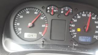 VOLKSWAGEN GOLF 4 14 16V 0160 acceleration [upl. by Norreht]