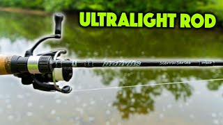 Fishing With The DOBYNS SIERRA Ultralight Rod [upl. by Aisset]