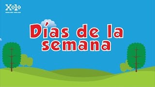 Días de la semana para niños en español  Videos Aprende [upl. by Niarb104]