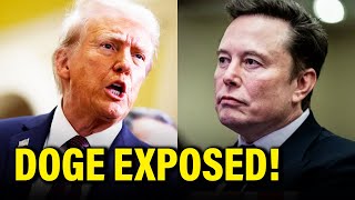 YIKES Trumps OWN Data Exposes Musk DOGE SCAM [upl. by Carilyn961]