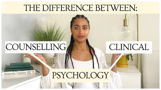 The main DIFFERENCES between CLINICAL and COUNSELLING PSYCHOLOGY [upl. by Athalee]