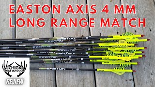 Easton Axis 4mm Long Range  Total Archery Challenge Arrows [upl. by Neersan]