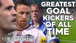 Greatest goal kickers of all time  NRL on Nine [upl. by Aniehs279]