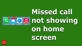 Missed call notification not showing on your android phone [upl. by Enileuqcaj804]