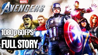 MARVEL’S AVENGERS All Cutscenes Game Movie 1080p HD [upl. by Lamoree]