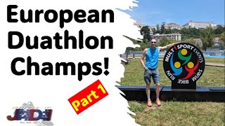 European Duathlon Champs  Part 1 [upl. by Culver451]