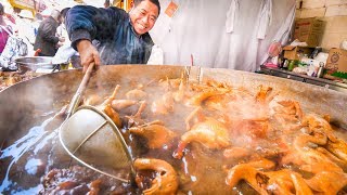 Extreme Chinese Street Food  JACUZZI CHICKEN and Market Tour in Kunming  Yunnan China Day 4 [upl. by Edan841]