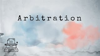 What is Arbitration Legal Terms [upl. by Marget]