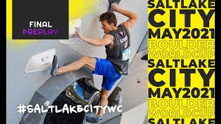 IFSC World Cup Salt Lake City 2021  Boulder finals [upl. by Elrak]