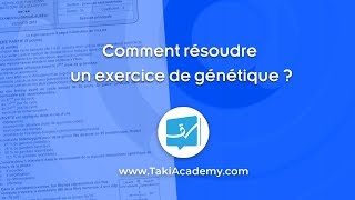 Comment résoudre un exercice de génétique [upl. by Beth]