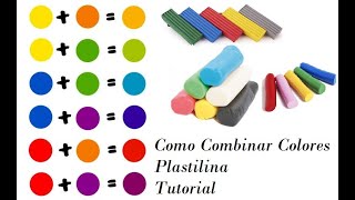 Como combinar colores con plastilina [upl. by Bork]