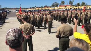 MCRD San Diego Family Day Marines [upl. by Eeslek624]