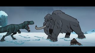 Genndy Tartakovskys Primal  Spear and Fang vs Elder Woolly Mammoth [upl. by Eannaj973]