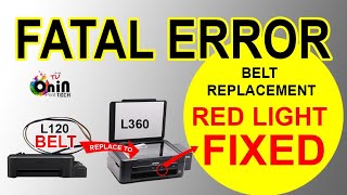 FATAL ERROR Epson L360 Problem Solve [upl. by Jacobine]