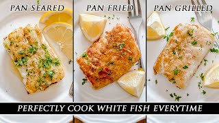 How to Perfectly Cook Cod 3 Different Ways [upl. by Annahtur]